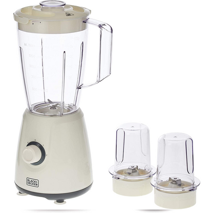 400W BLENDER WITH GRINDER MILL & CHOPPER MILL, WHITE