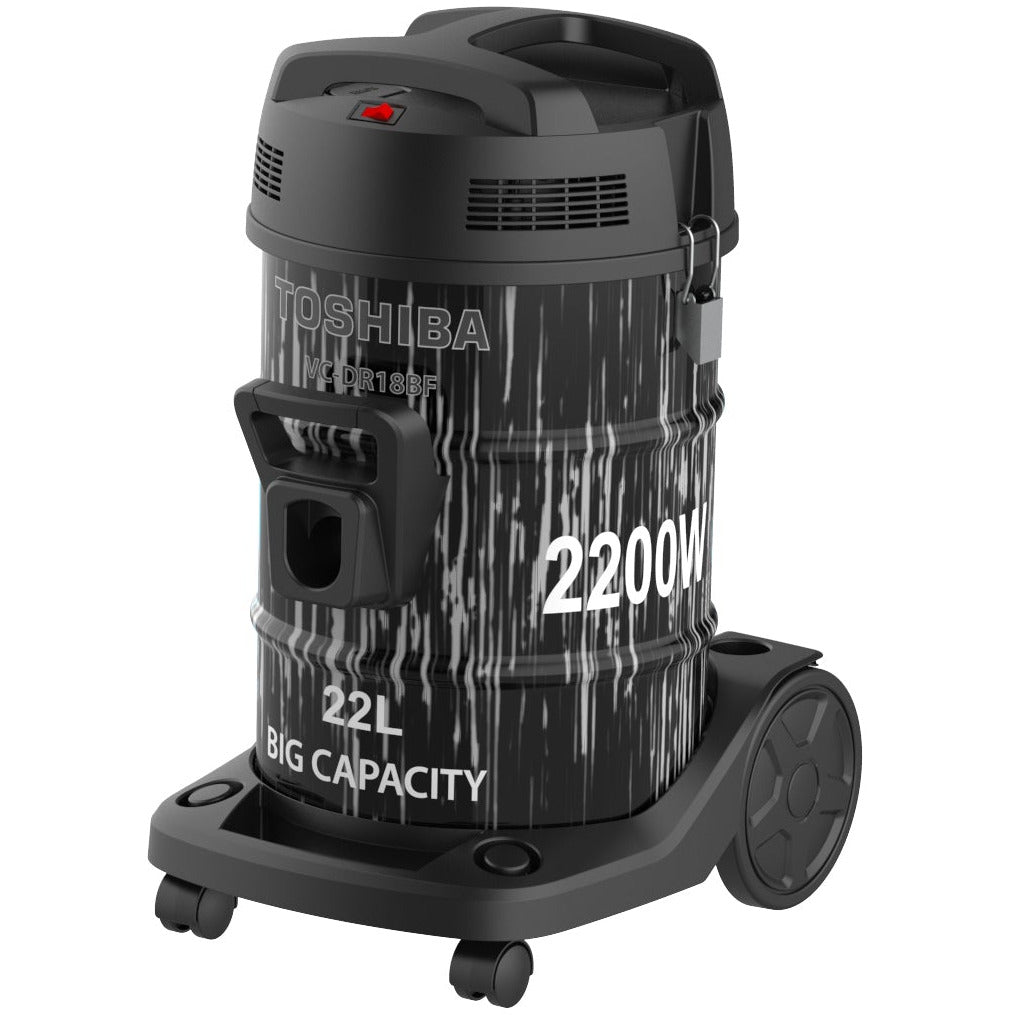 TOSHIBA Barrel Vacuum Cleaner 2200 Watt - Black VC-DR220AC(G)