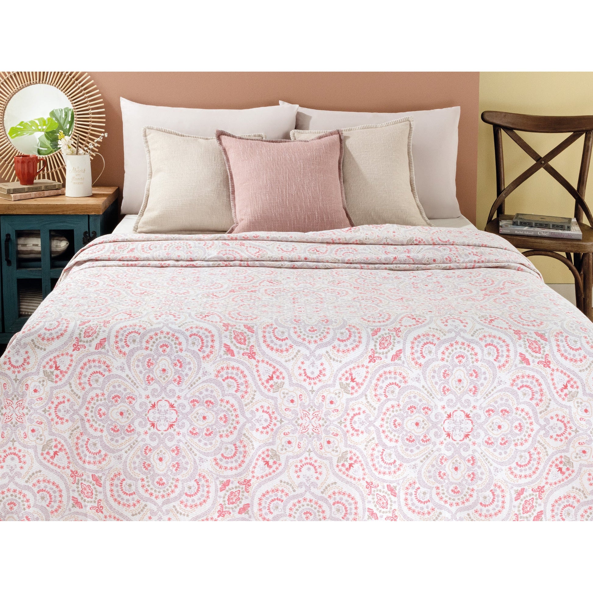 Ancre Printed Single Size Coverlet