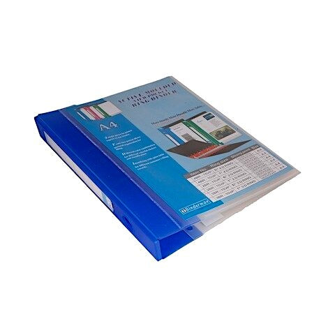 Bindermax Hard Plastic 25mm 2D Ring Binder - A4