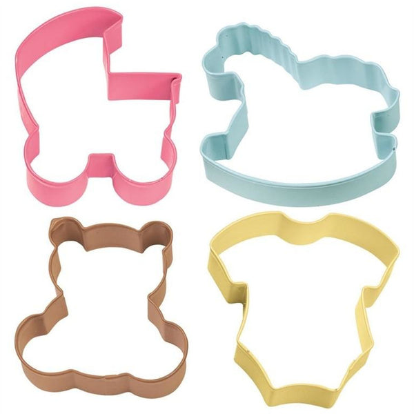 Wilton Baby Theme Cookie Cutter Set - 4 Pieces