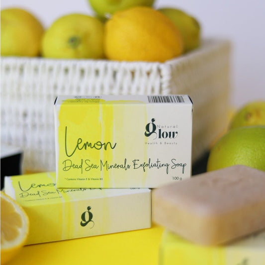 Lemon Natural Dead Sea Soap