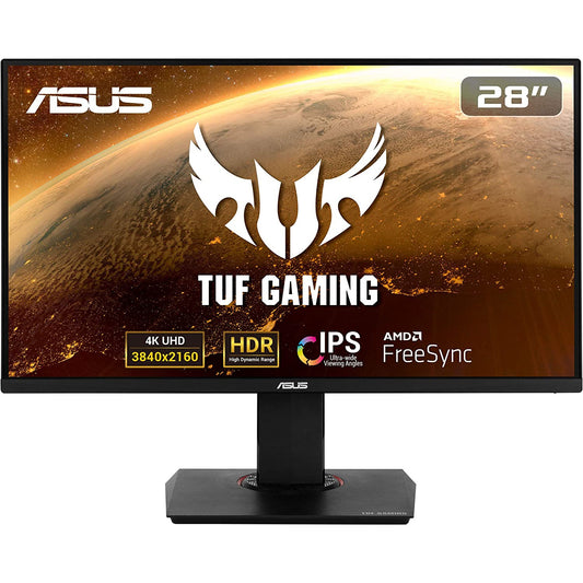 ASUS TUF Gaming VG289Q 28 4K IPS HDR 10 Gaming Monitor 90% DCI-P3 FreeSync Low Blue Light Shadow Boost