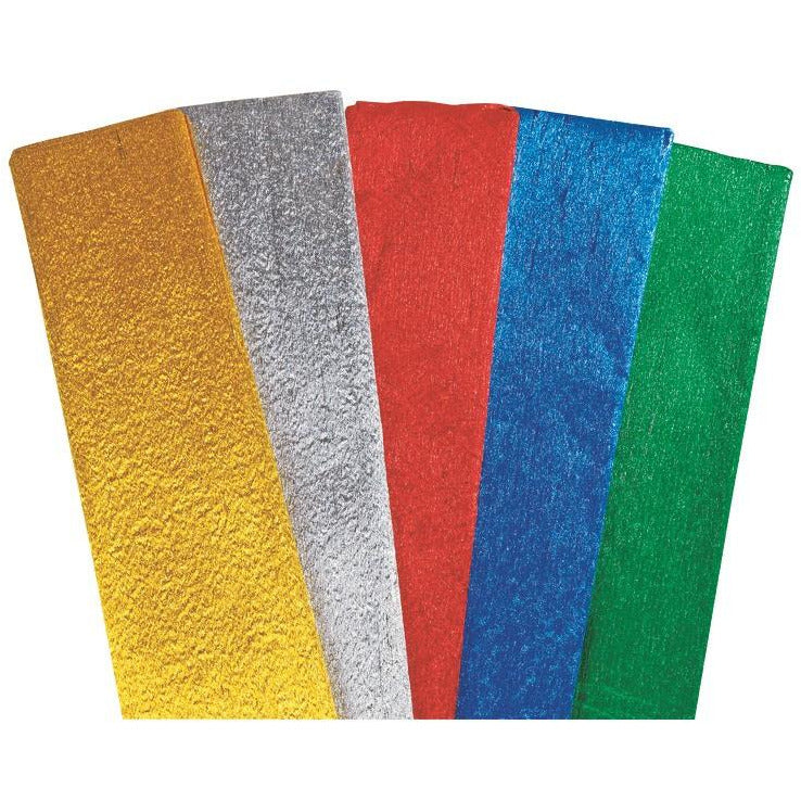 Haza Crepe Paper 70gsm 50x150 cm - METALLIC