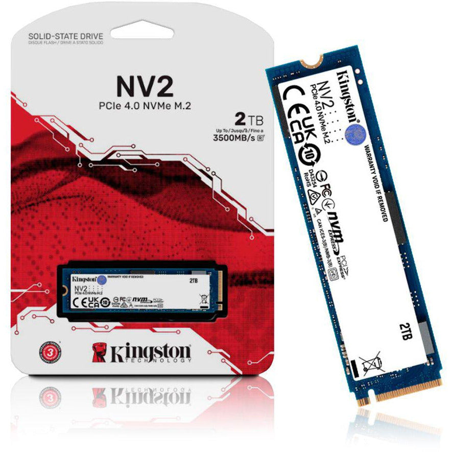 Kingston NV2 M.2 NVMe Gen 4 SSD (2TB) - Elgiganten