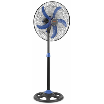 Tefal TEVF2250F0 Air Pro Power Fan, 60W, 3 Speed, Blue/ Black