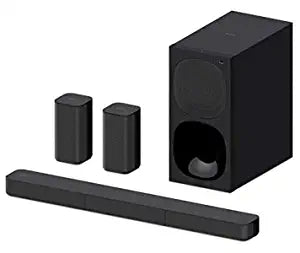 Sony Real 5.1ch Dolby Digital Soundbar for TV with subwoofer and Compact Rear Speakers, 5.1ch HT-S20R/Z
