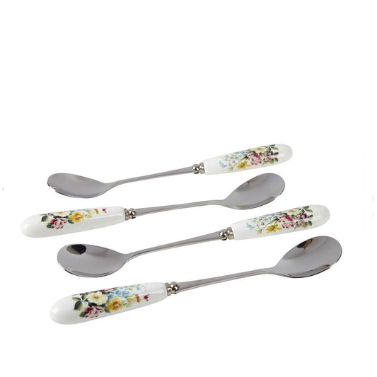 Katie Alice English Garden Set Of 4 Teaspoons