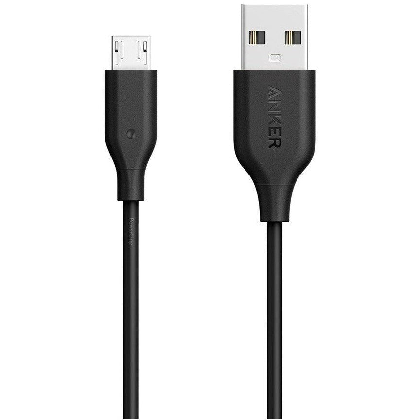 Anker Powerline Micro USB 3ft Black A8132H12
