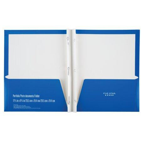 Mead Five Star 2 Pocket Carton Folder A4 - Pack of 1