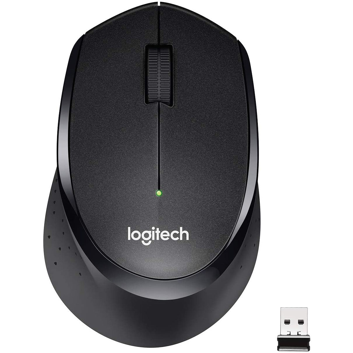 Logitech M330 Silent Plus Wireless USB Unifying Receiver, Black