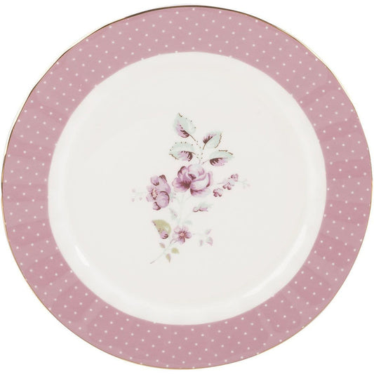 Katie Alice Ditsy Floral Side Plate Pink