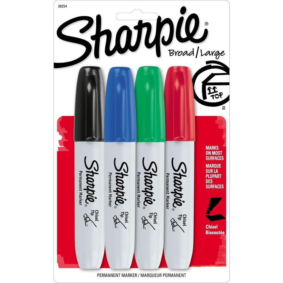 Sharpie Chisel Marker - Set of 4