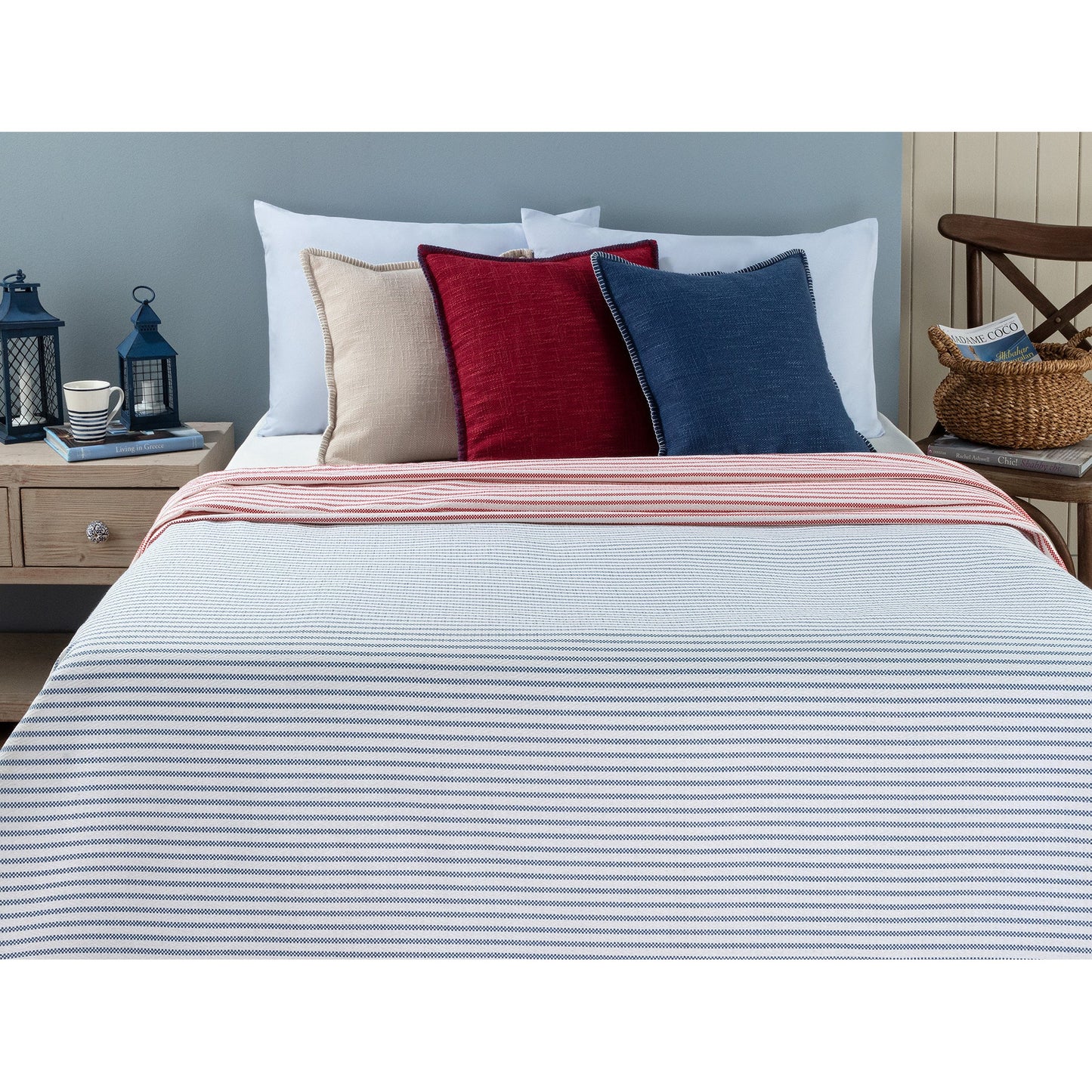 Boulon Pintered Single Size Coverlet