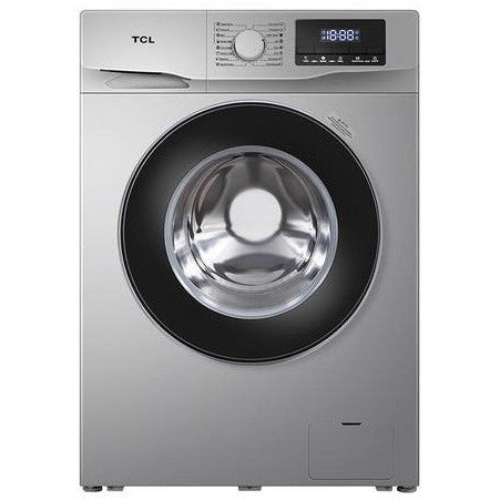 TCL Front Load Washer 8K 1400RPM Silver P608FLS