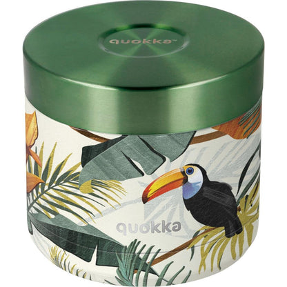 QUOKKA THERMAL SS FOOD JAR WHIM TROPICAL 604 ML