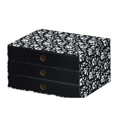 Nips Silva 3 Drawer Storage Box 32x24.5x18 cm