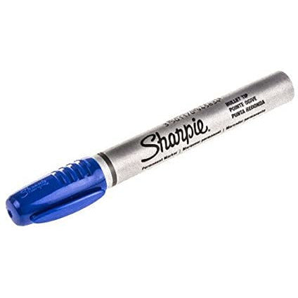 Sharpie Barrel Bullet Tip Permanent Marker - Blue