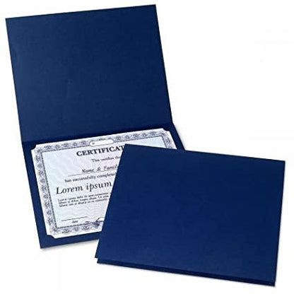 Deluxe Diploma Certificate Padded Folder - A4