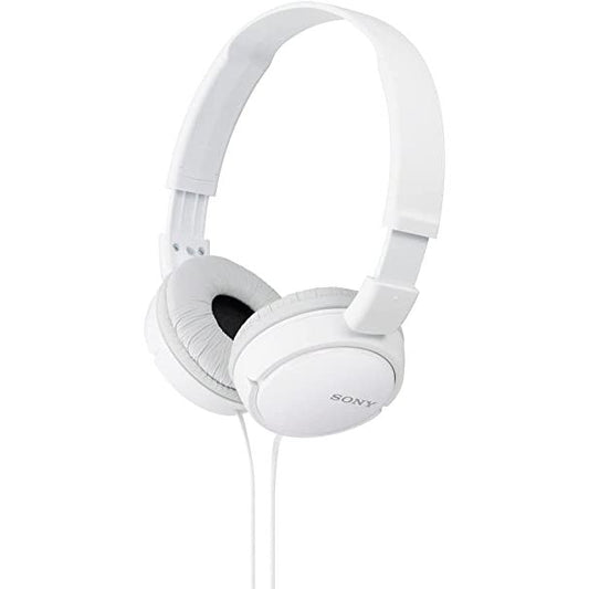 Sony MDR-ZX110AP Wired On-Ear Headphones with Mic White ARCO0013088