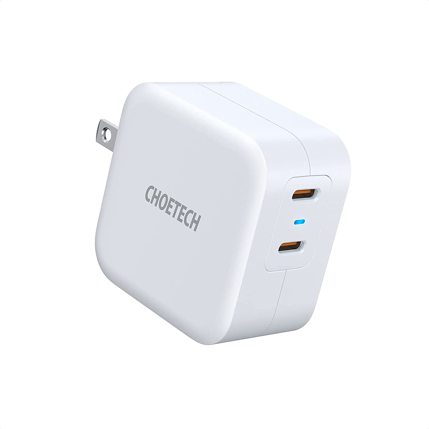 CHOETECH 40W Dual Fast USB C Charger 2-Port 20W PD6009