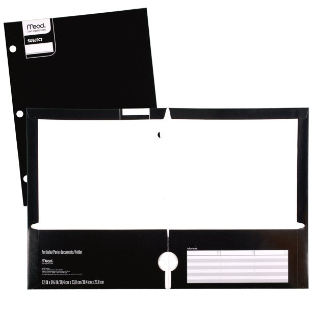 NEW Mead 2 Pocket Carton Folder A4