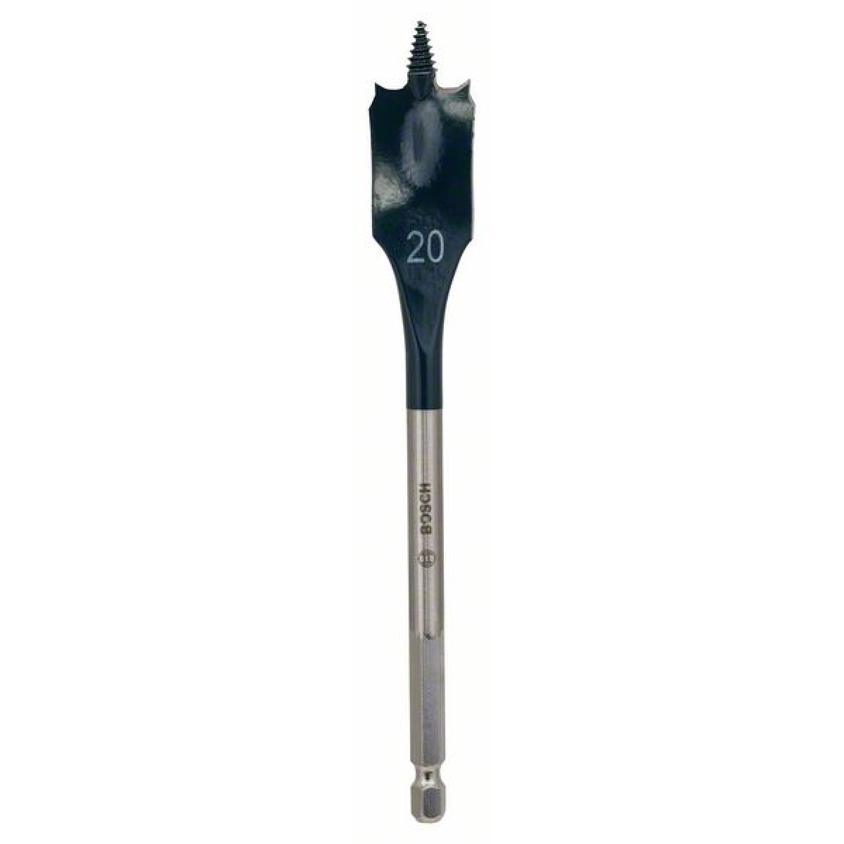 Hex shank Self cut spade bit - 20mm x 116mm x 152mm