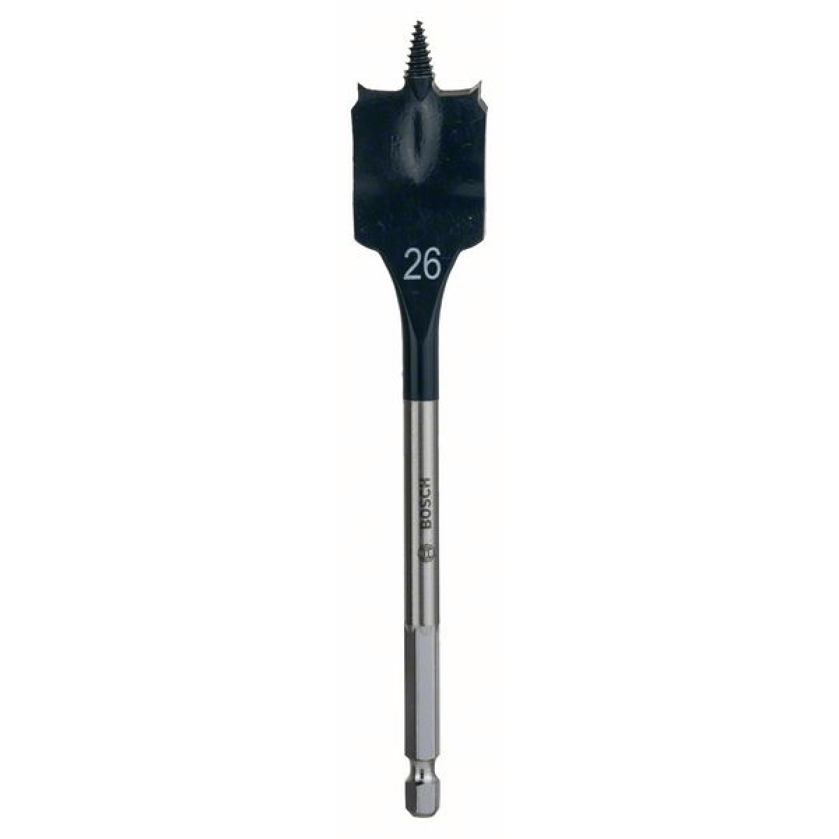 Self cut spade bit - 26mm x 116mm x 152mm