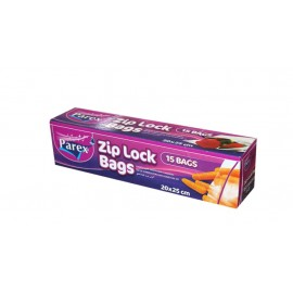 Parex Freezer Bags Zip Lock 20X25 Cm 15 Bags