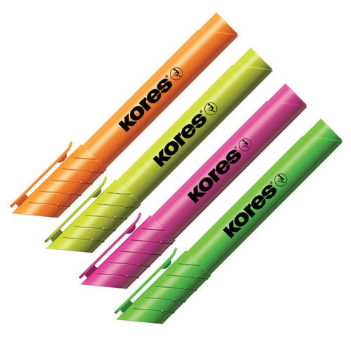 Kores Highlighter - Set of 4