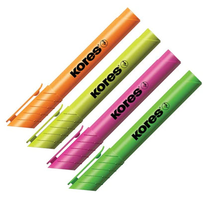 Kores Highlighter - Set of 4