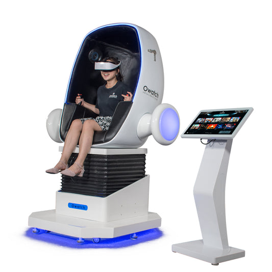 VR chair with DPVR E3 2K VR Eyewear