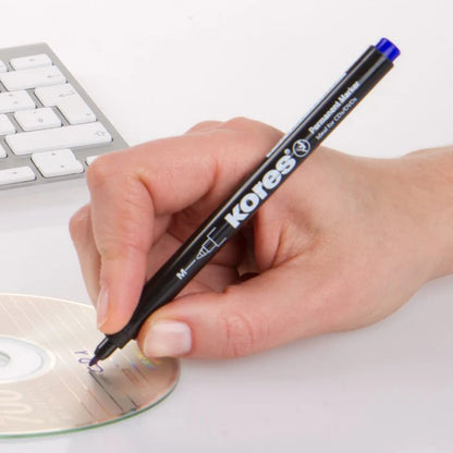 Kores FineLiner Permanent Marker -  Medium Nib
