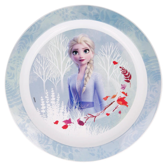 STOR KIDS MICRO PLATE FROZEN II BLUE FOREST