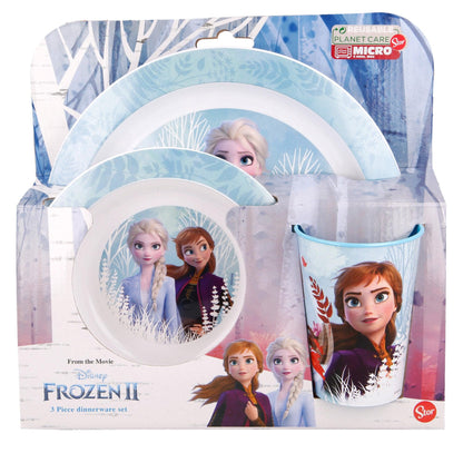 STOR 3 PCS KIDS MICRO SET IN STANDARD BOX FROZEN II BLUE FOREST