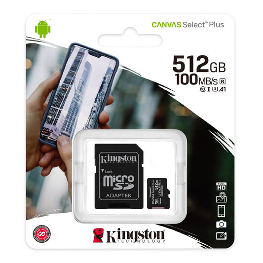 Kingston SDCS2/512GB Canvas Select Plus 512GB Class 10