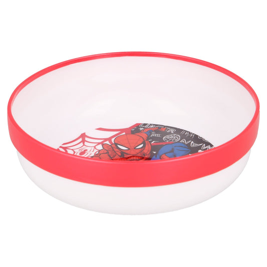 STOR NON SLIP BICOLOR PREMIUM BOWL SPIDERMAN URBAN WEB