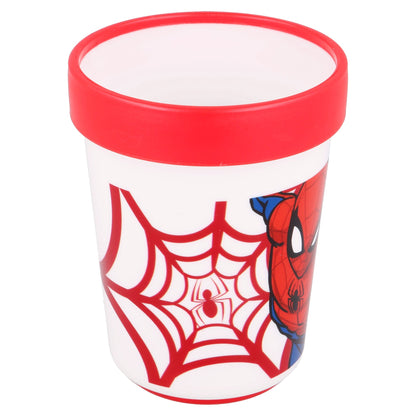 STOR NON SLIP BICOLOR PREMIUM TUMBLER 260 ML SPIDERMAN URBAN WEB