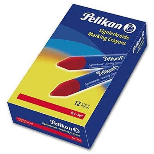 Pelikan Marking Crayons Red - Pack of 12