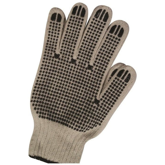 Knitted & PVC Dots Gloves   · ·