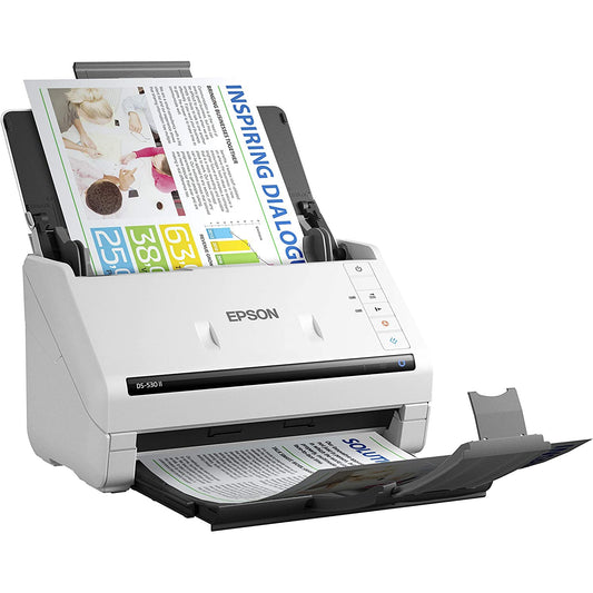 Epson DS-530 II Color Duplex Document Scanner w/ ADF up to 35 ppm