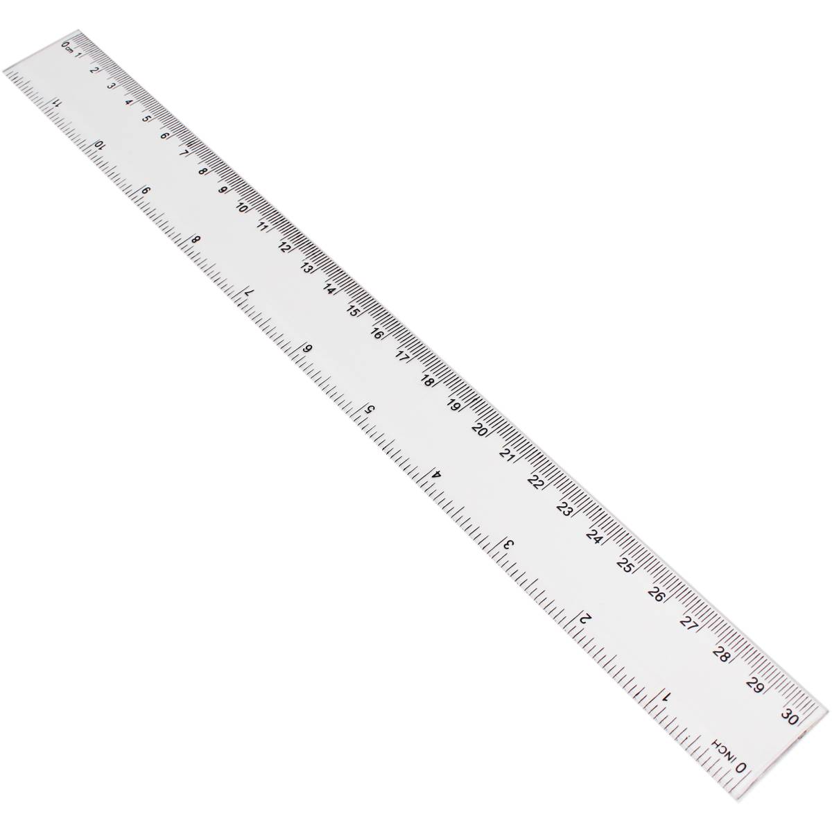 Beifa Plastic Flat Ruler 30cm/12"