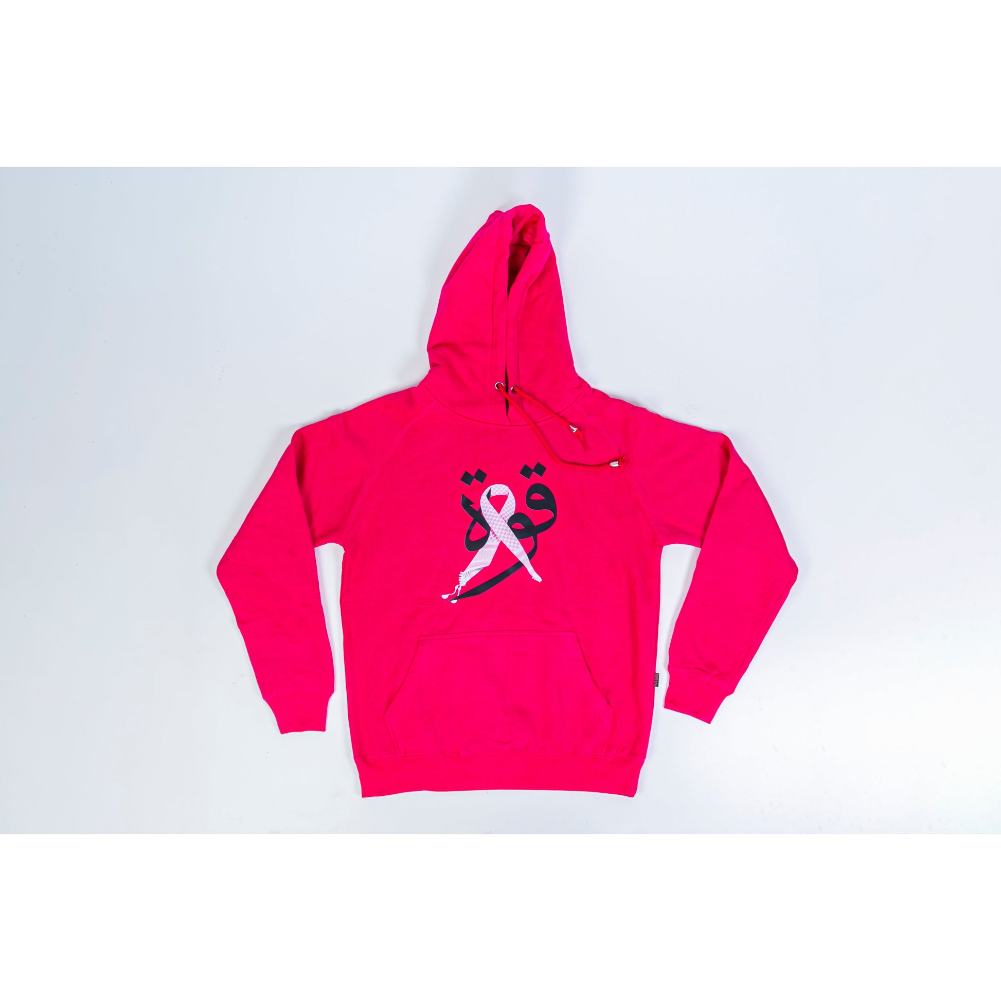 Hoodie in pink color -   - Breast cancer
