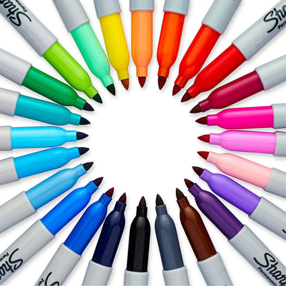 Sharpie Limited Edition Markers Set of 30 (24 Fine + 6 Ultra Fine Markers)