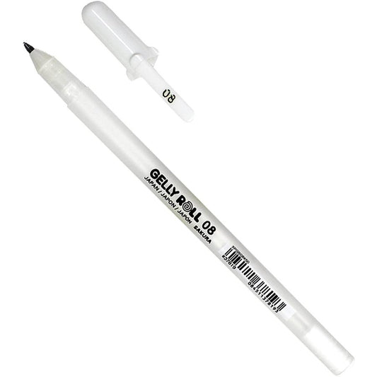 Gelly Roll Gel Pens (Writes on Black!) - White 05