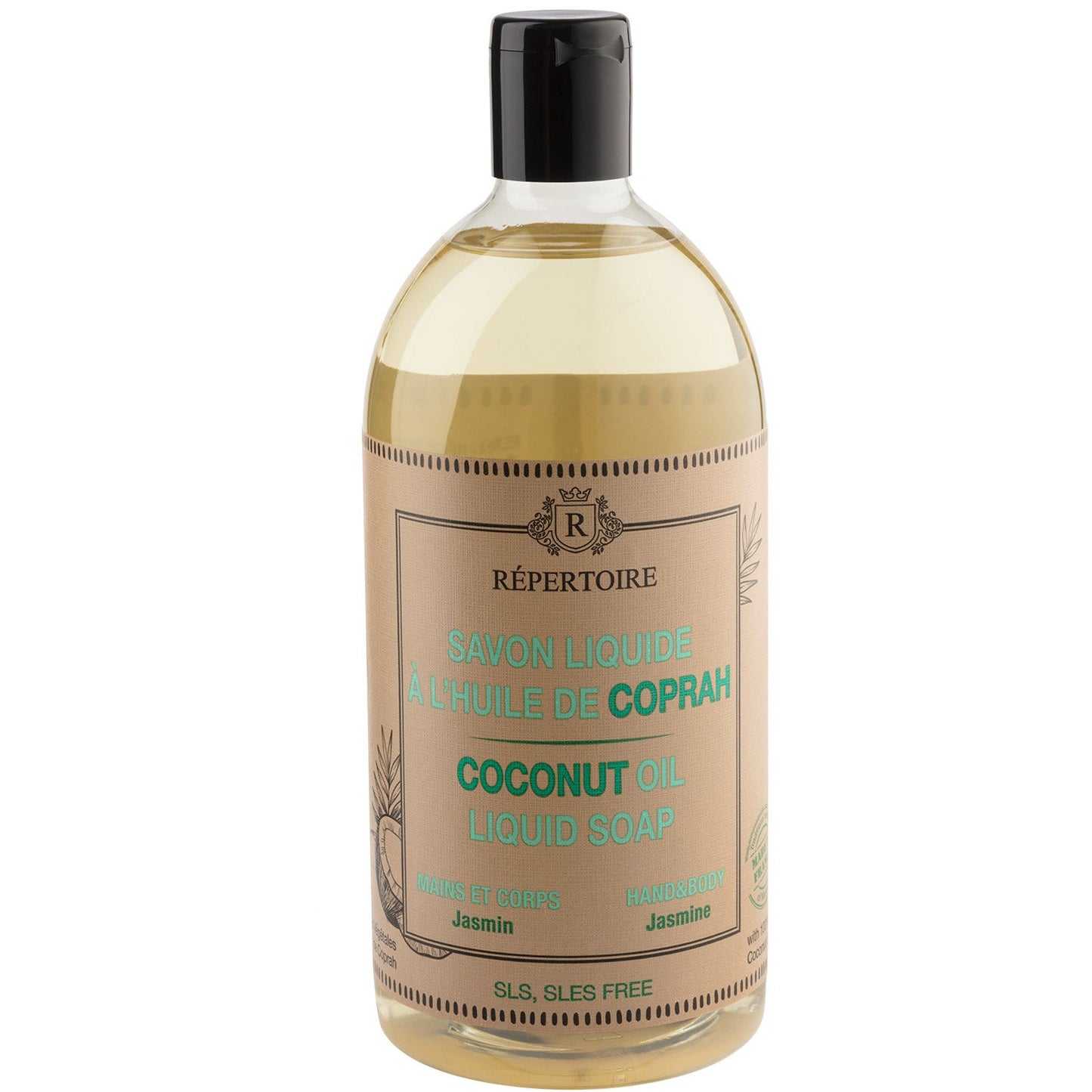 Rpertoire Coconut Hand and Body Liquid Soap 1000 ml