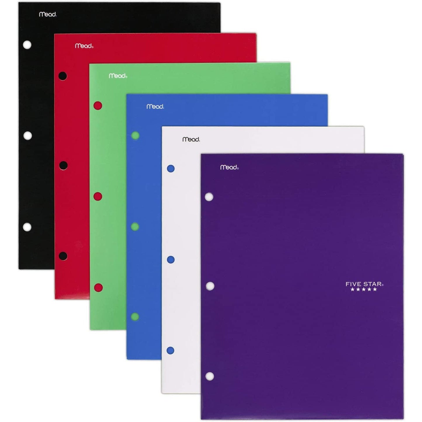 Mead Five Star 2 Pocket Carton Folder A4 - Pack of 1