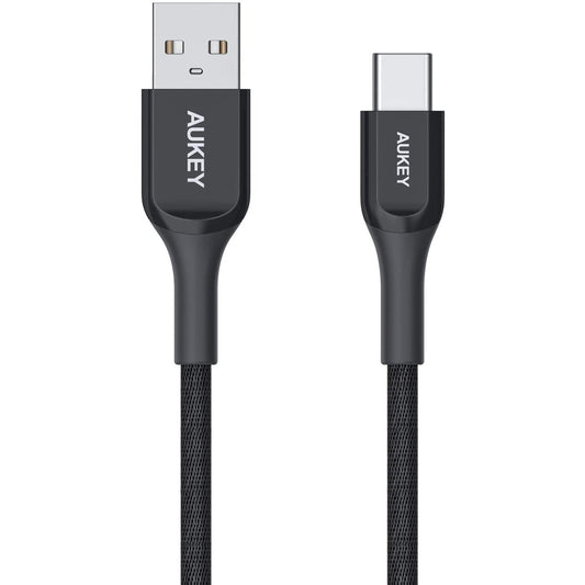 Aukey Kevlar Core USB-A to C Cable(1.2m / 3.95ft) CB-AKC1