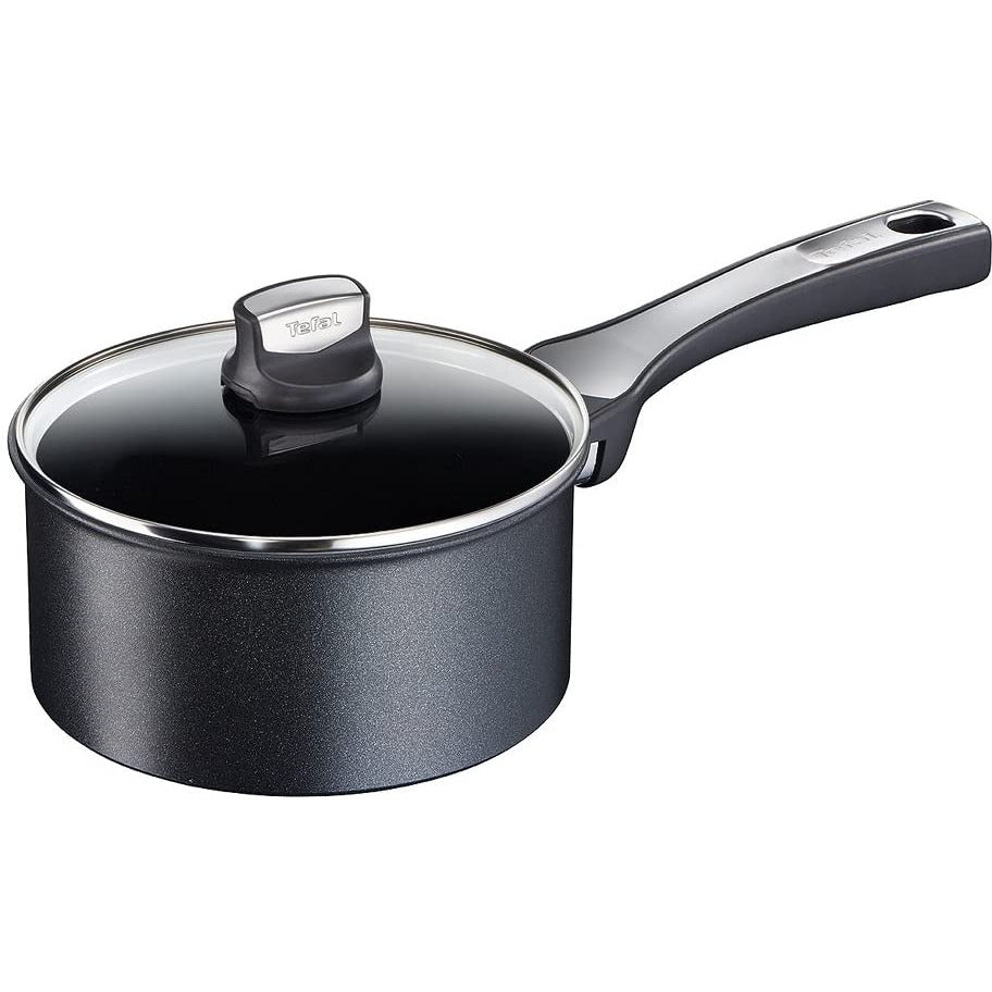 Tefal C6202272 Expertise Saucepan 16 + Lid, Black, W 29.0 x H 19.0 x D 10.6 cm