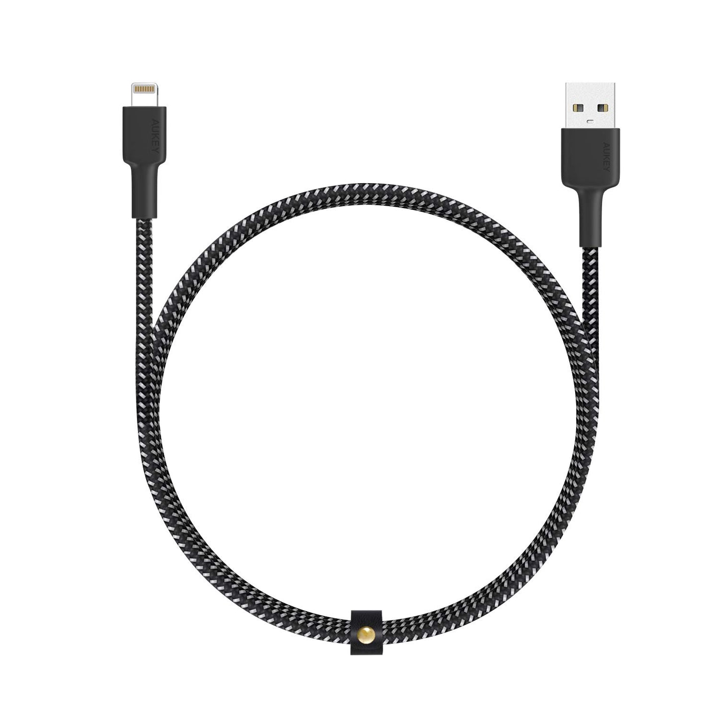 Aukey Braided Nylon Sync & Charge Cable (1.2m / 3.95ft) CB-BAL3